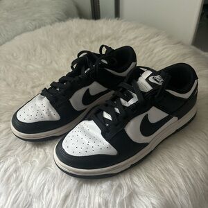 Jordan black and white panda